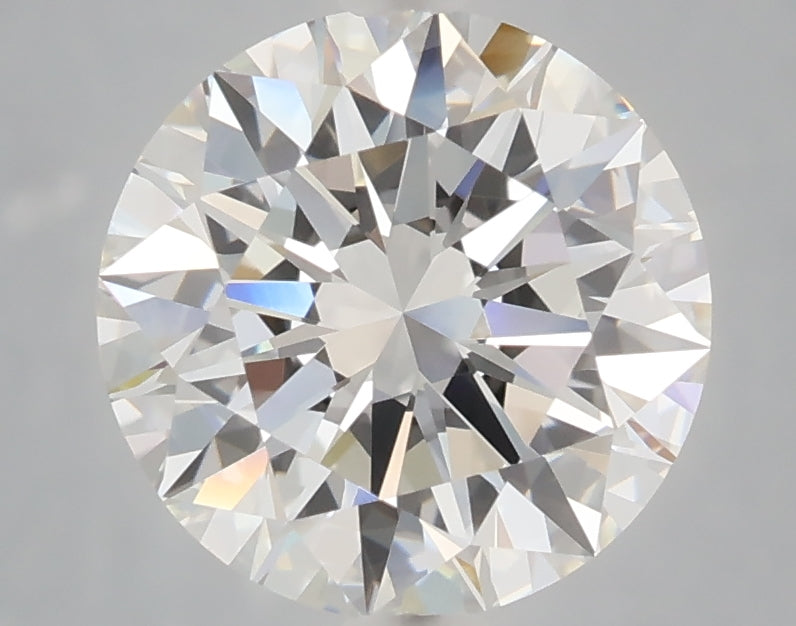 3.03 Carat Round Shaped, Excellent Cut, E Color, VVS2 Clarity, IGI Certified Lab Grown Diamond