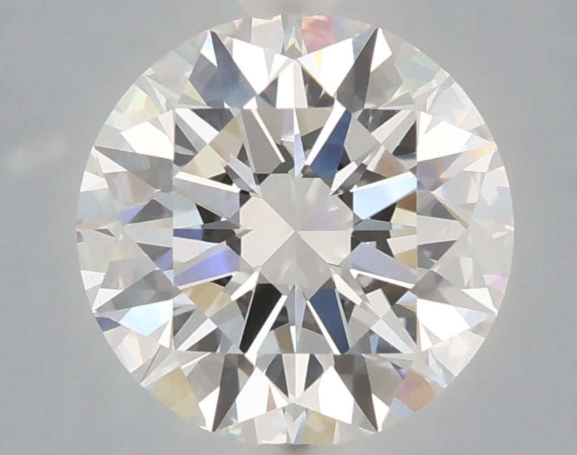 3.09 Carat Round Shaped, Excellent Cut, E Color, VS1 Clarity, IGI Certified Lab Grown Diamond