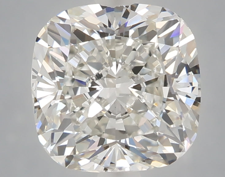 3.06 Carat Cushion Shaped, Ideal Cut, F Color, VS1 Clarity, IGI Certified Lab Grown Diamond