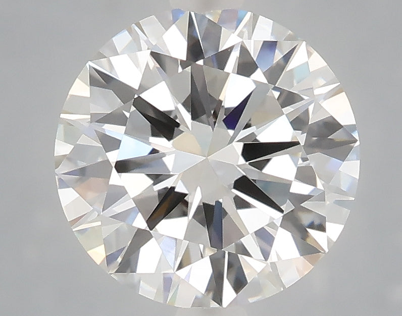 2.74 Carat Round Shaped, Excellent Cut, E Color, VVS2 Clarity, IGI Certified Lab Grown Diamond