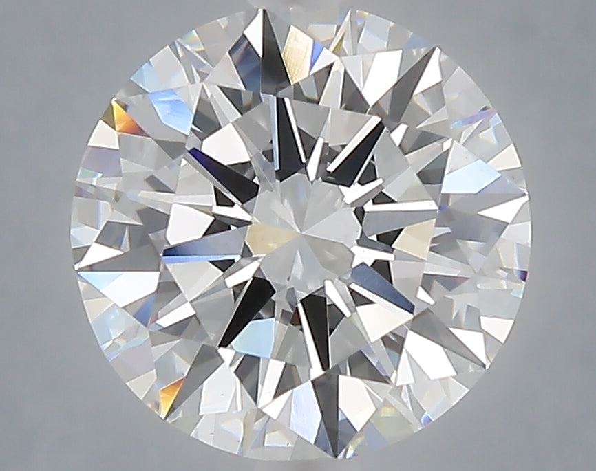 3.51 Carat Round Shaped, Excellent Cut, E Color, VS1 Clarity, IGI Certified Lab Grown Diamond