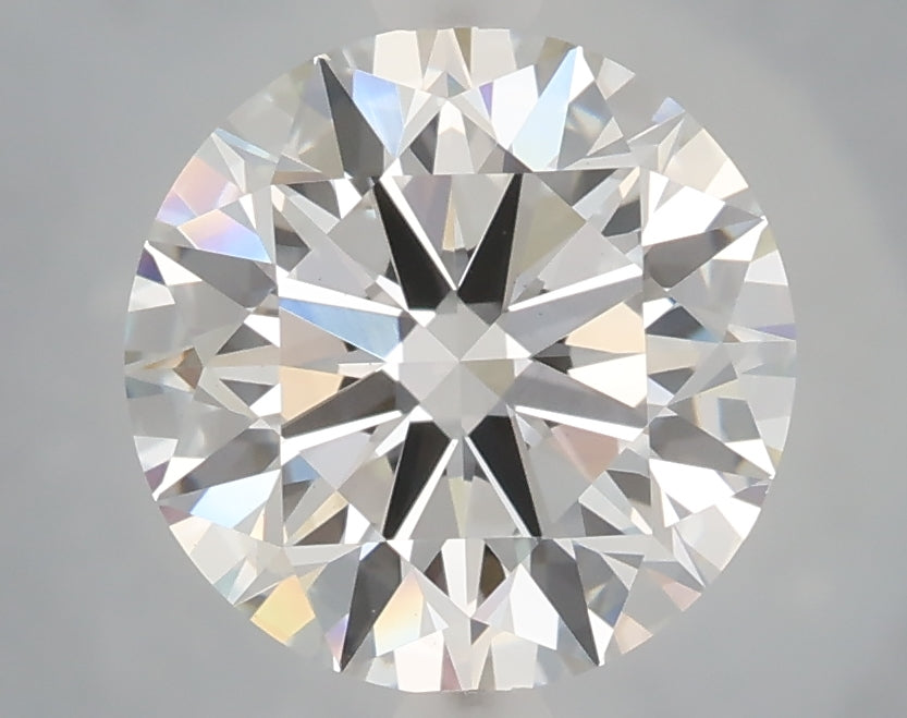 3.07 Carat Round Shaped, Ideal Cut, E Color, VS1 Clarity, IGI Certified Lab Grown Diamond