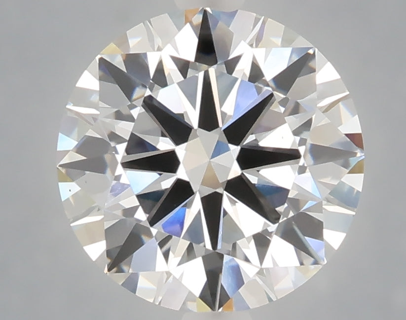 3.04 Carat Round Shaped, Excellent Cut, E Color, VS1 Clarity, IGI Certified Lab Grown Diamond