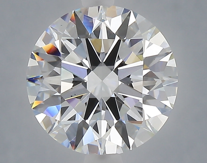3.05 Carat Round Shaped, Ideal Cut, E Color, VS1 Clarity, IGI Certified Lab Grown Diamond