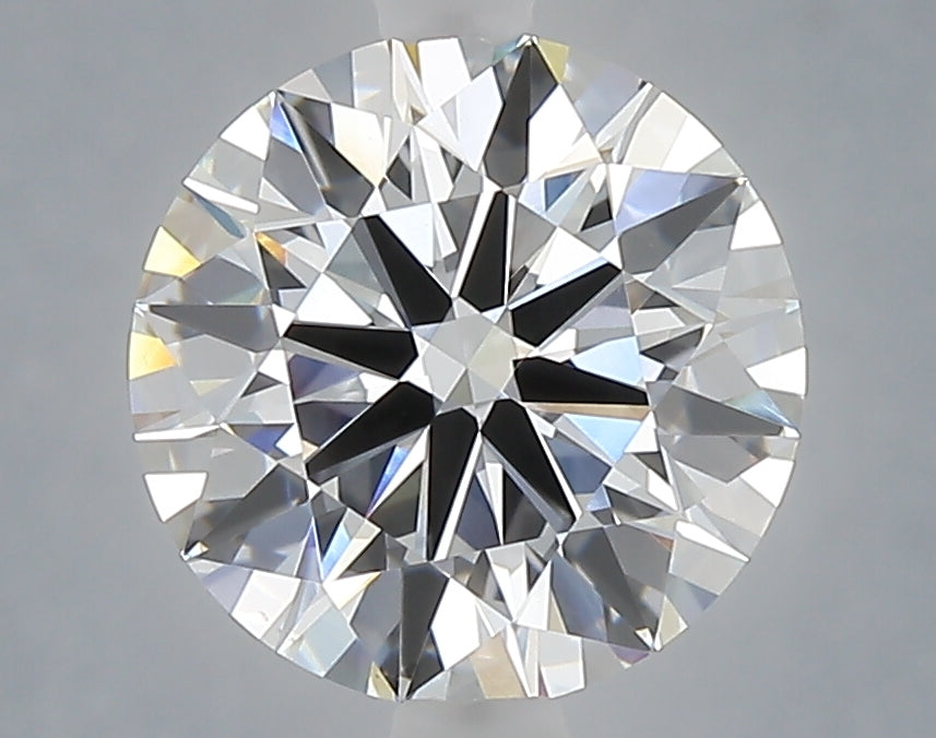 2.71 Carat Round Shaped, Excellent Cut, E Color, VVS2 Clarity, IGI Certified Lab Grown Diamond