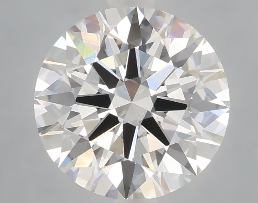 3.03 Carat Round Shaped, Excellent Cut, E Color, VVS2 Clarity, IGI Certified Lab Grown Diamond