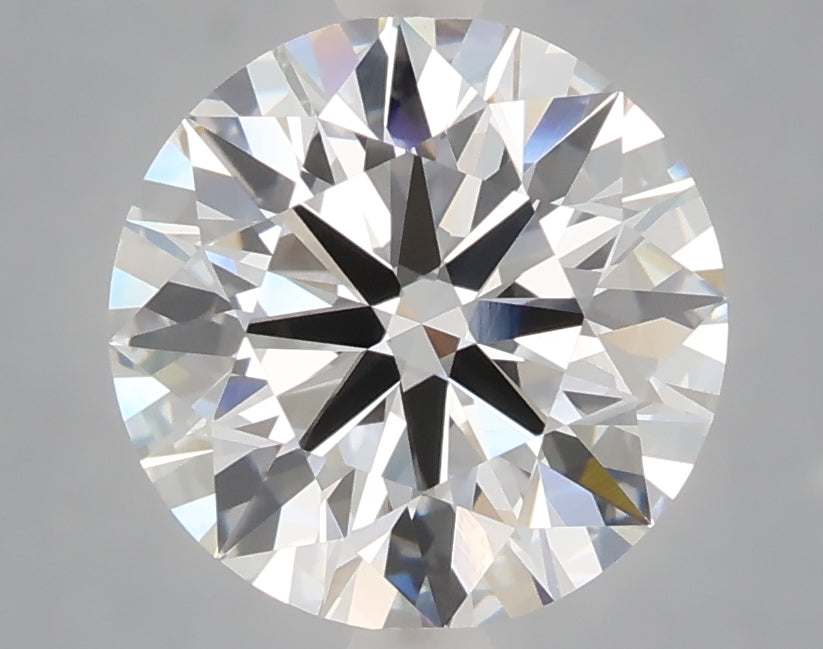 3.03 Carat Round Shaped, Ideal Cut, E Color, VVS2 Clarity, IGI Certified Lab Grown Diamond