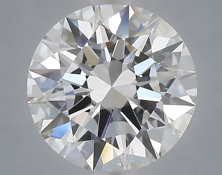 2.41 Carat Round Shaped, Excellent Cut, D Color, VVS2 Clarity, IGI Certified Lab Grown Diamond