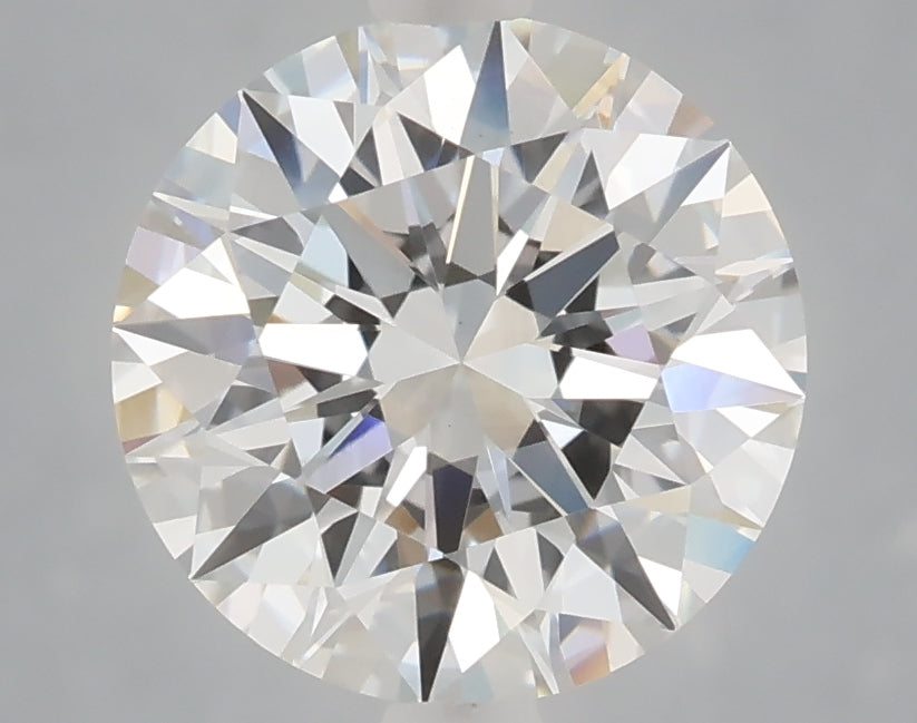 3.09 Carat Round Shaped, Excellent Cut, E Color, VS1 Clarity, IGI Certified Lab Grown Diamond
