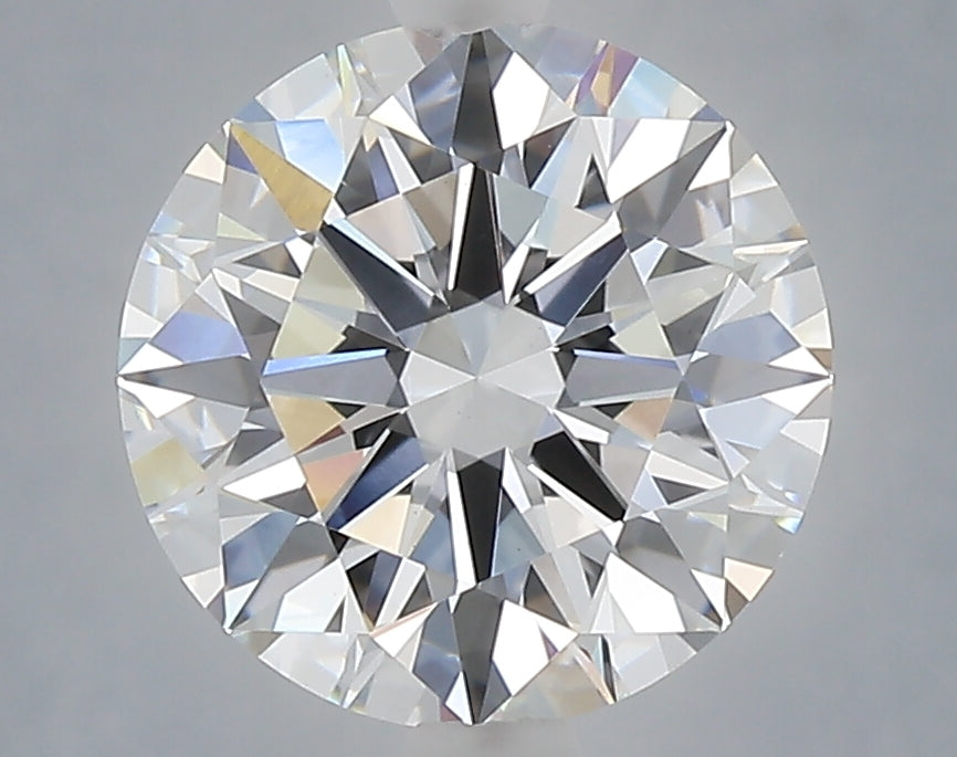 3.06 Carat Round Shaped, Ideal Cut, D Color, VS1 Clarity, IGI Certified Lab Grown Diamond