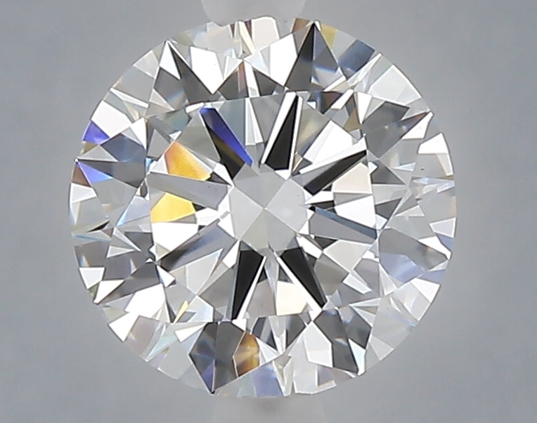 1.89 Carat Round Shaped, Excellent Cut, E Color, VVS2 Clarity, IGI Certified Lab Grown Diamond