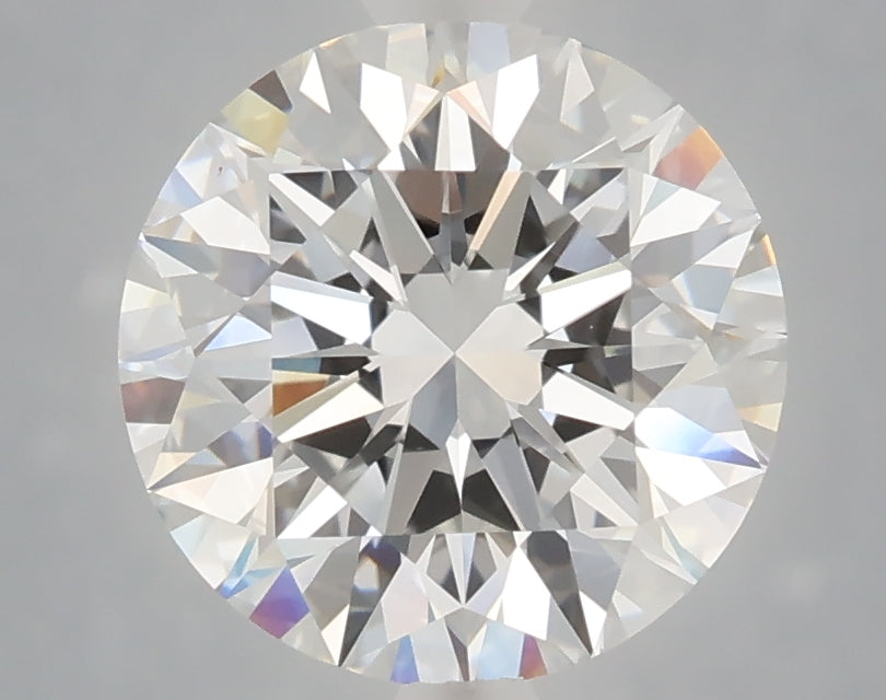 3.02 Carat Round Shaped, Excellent Cut, E Color, VVS2 Clarity, IGI Certified Lab Grown Diamond