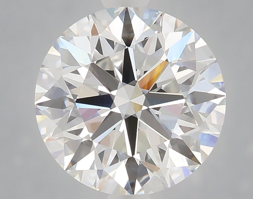 3.04 Carat Round Shaped, Excellent Cut, E Color, VVS2 Clarity, IGI Certified Lab Grown Diamond