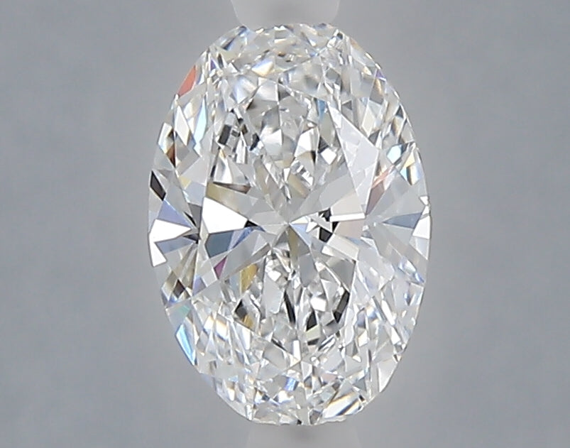 1.09 Carat Oval Shaped, Ideal Cut, D Color, VVS2 Clarity, IGI Certified Lab Grown Diamond