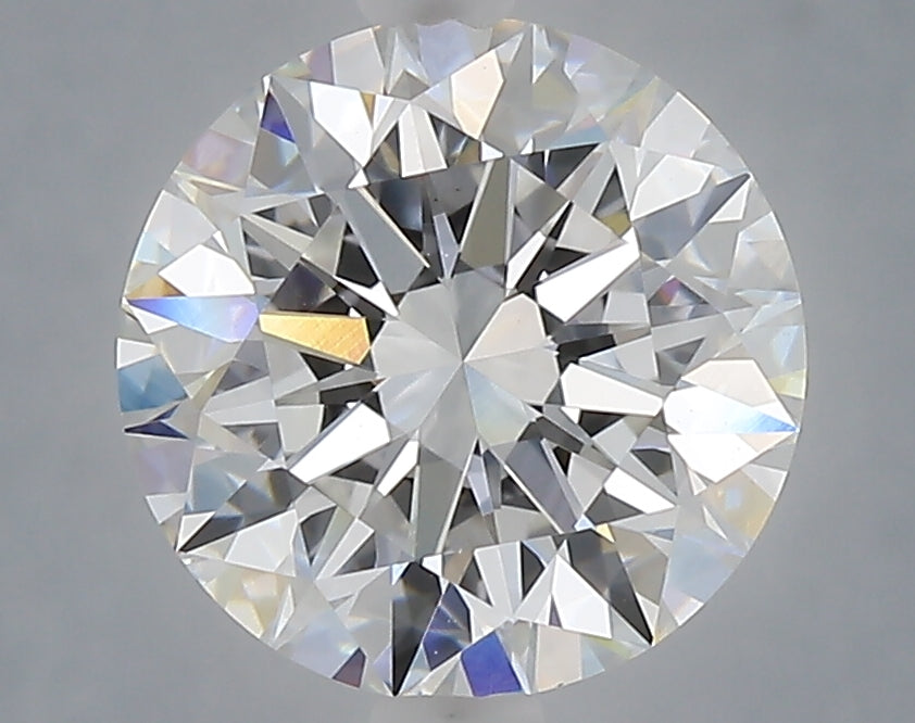 3.00 Carat Round Shaped, Excellent Cut, E Color, VS1 Clarity, IGI Certified Lab Grown Diamond
