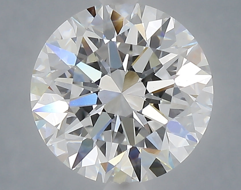 3.08 Carat Round Shaped, Excellent Cut, D Color, VS1 Clarity, IGI Certified Lab Grown Diamond