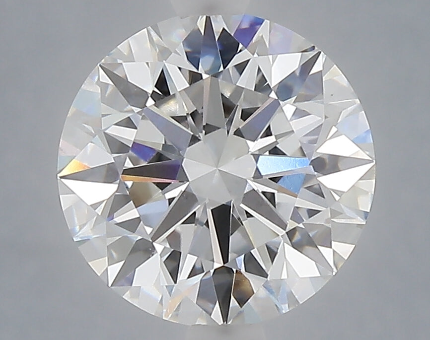 3.07 Carat Round Shaped, Ideal Cut, D Color, VVS2 Clarity, IGI Certified Lab Grown Diamond