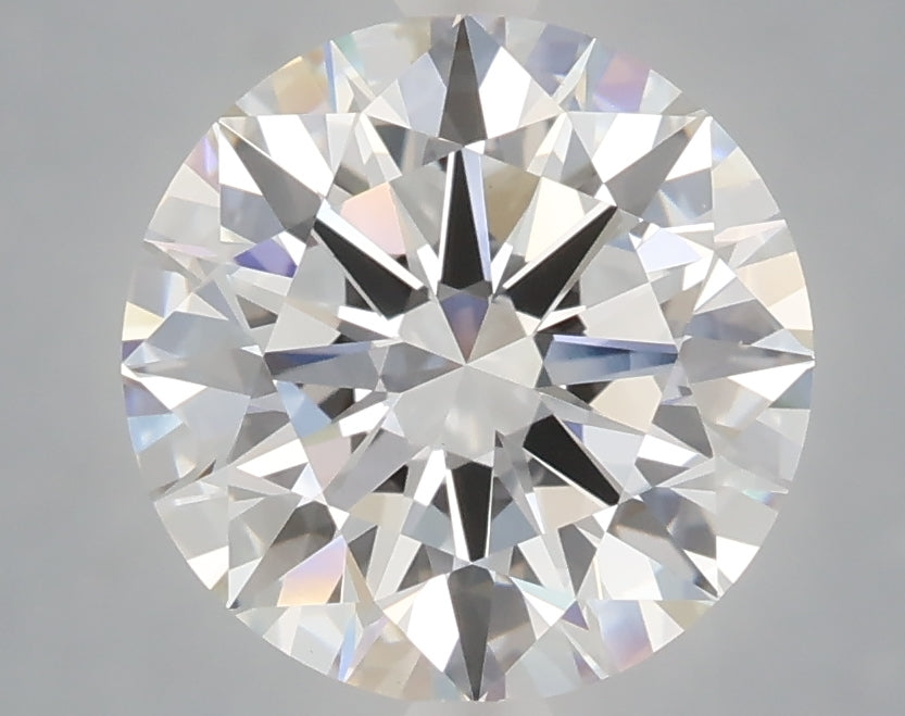 3.28 Carat Round Shaped, Ideal Cut, E Color, VVS2 Clarity, IGI Certified Lab Grown Diamond