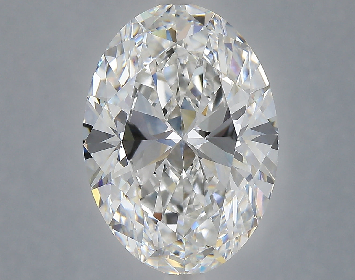 6.20 Carat Oval Shaped, Ideal Cut, E Color, VVS2 Clarity, IGI Certified Lab Grown Diamond