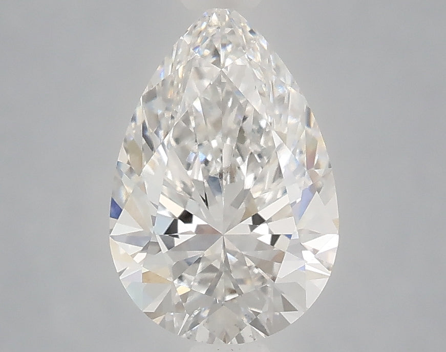 1.59 Carat Pear Shaped, Ideal Cut, E Color, VS2 Clarity, IGI Certified Lab Grown Diamond