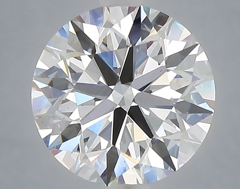 3.03 Carat Round Shaped, Excellent Cut, E Color, VS1 Clarity, IGI Certified Lab Grown Diamond