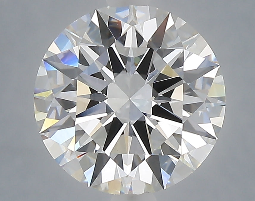 3.02 Carat Round Shaped, Excellent Cut, E Color, VVS2 Clarity, IGI Certified Lab Grown Diamond