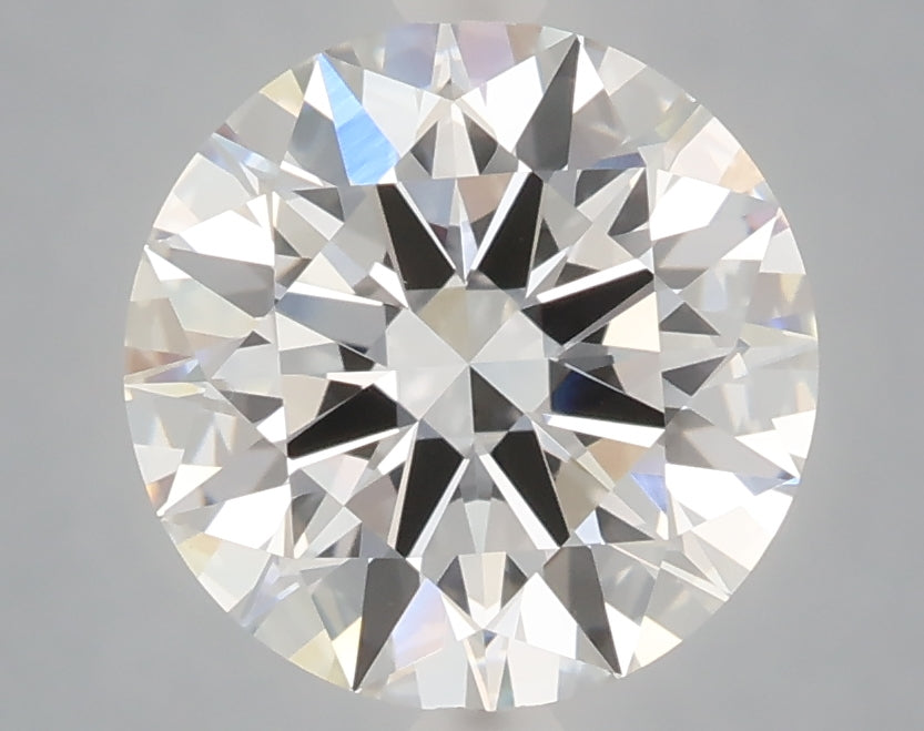 3.05 Carat Round Shaped, Excellent Cut, E Color, VS1 Clarity, IGI Certified Lab Grown Diamond