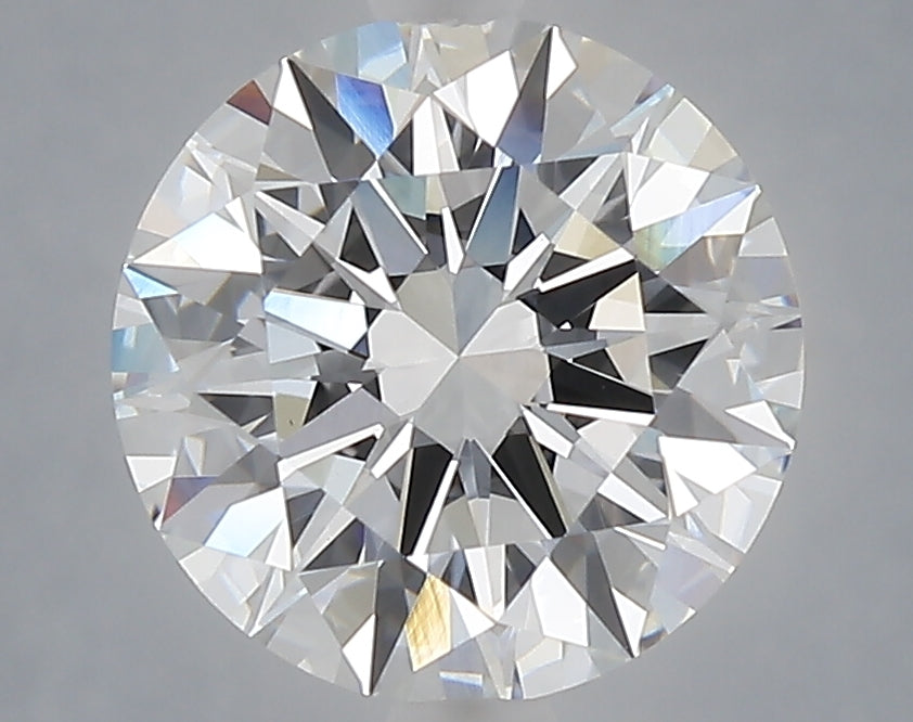 3.03 Carat Round Shaped, Excellent Cut, E Color, VVS2 Clarity, IGI Certified Lab Grown Diamond