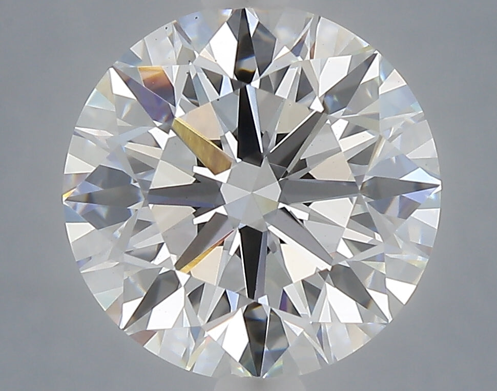 3.04 Carat Round Shaped, Excellent Cut, E Color, VS1 Clarity, IGI Certified Lab Grown Diamond