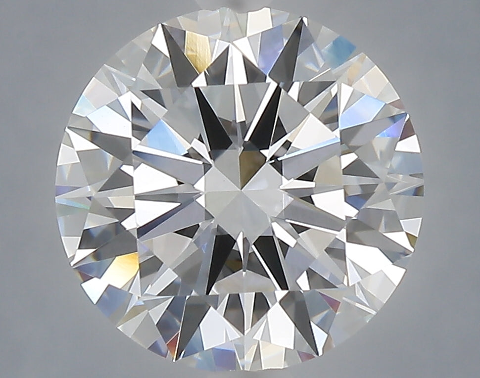 3.03 Carat Round Shaped, Excellent Cut, E Color, VVS2 Clarity, IGI Certified Lab Grown Diamond