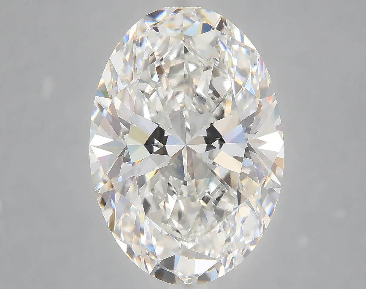 6.29 Carat Oval Shaped, Ideal Cut, F Color, VVS2 Clarity, IGI Certified Lab Grown Diamond