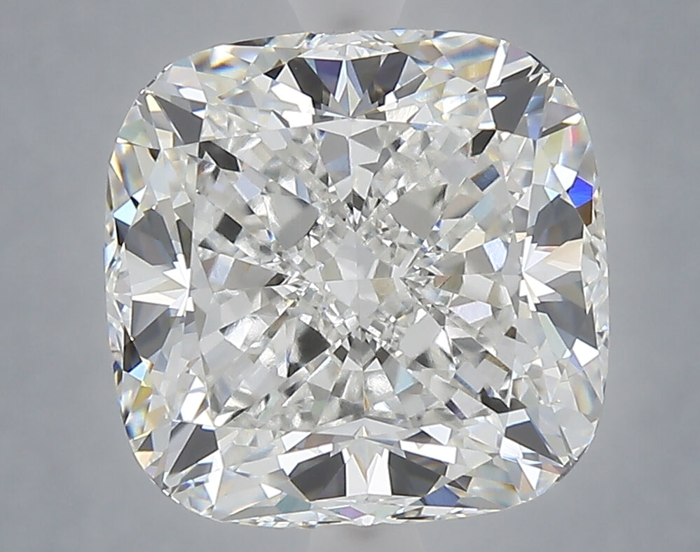 6.27 Carat Cushion Shaped, Ideal Cut, E Color, VVS2 Clarity, IGI Certified Lab Grown Diamond