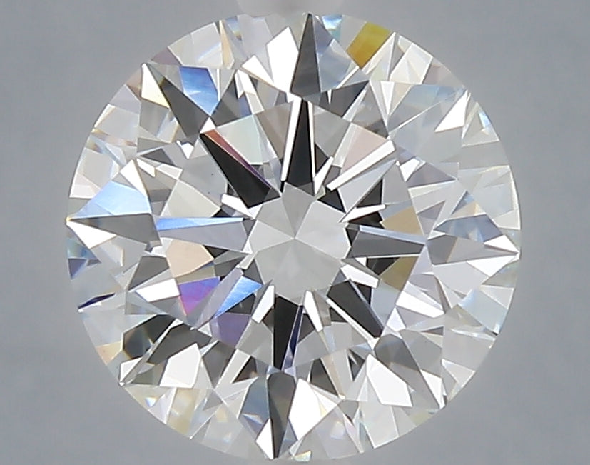 3.04 Carat Round Shaped, Excellent Cut, E Color, VVS2 Clarity, IGI Certified Lab Grown Diamond