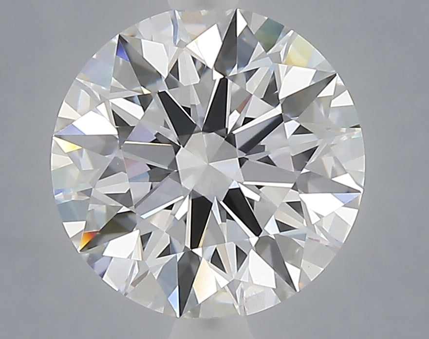 3.06 Carat Round Shaped, Ideal Cut, D Color, VVS2 Clarity, IGI Certified Lab Grown Diamond
