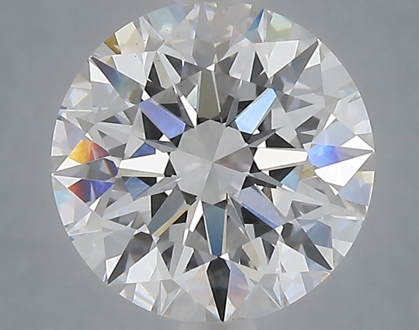 3.10 Carat Round Shaped, Excellent Cut, D Color, VS1 Clarity, IGI Certified Lab Grown Diamond