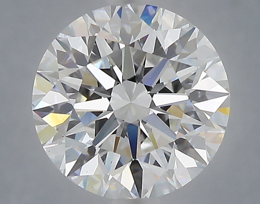 3.02 Carat Round Shaped, Excellent Cut, E Color, VS1 Clarity, IGI Certified Lab Grown Diamond