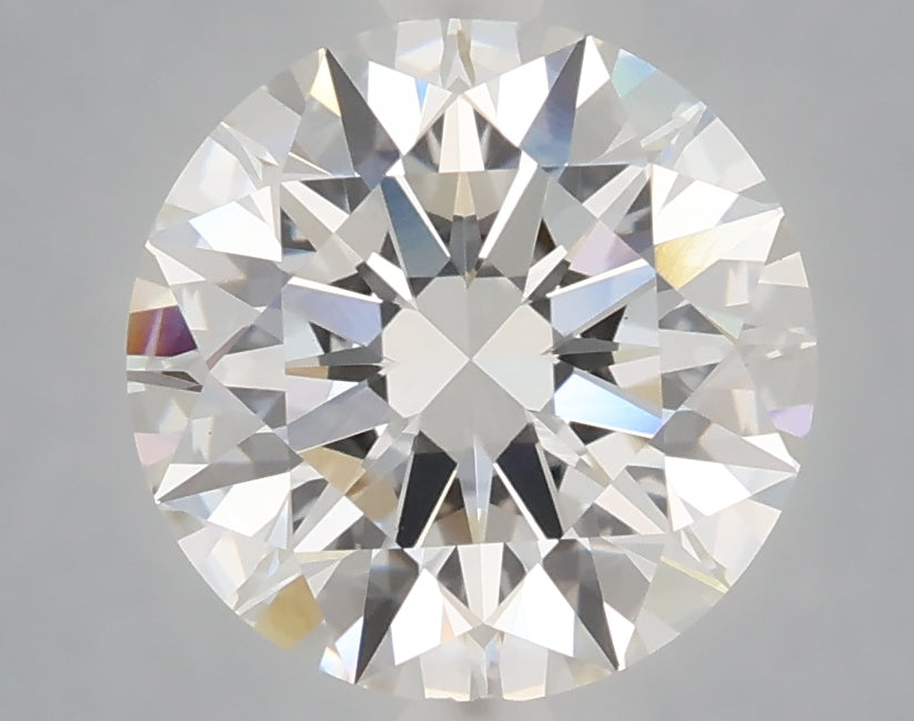 3.09 Carat Round Shaped, Excellent Cut, E Color, VS1 Clarity, IGI Certified Lab Grown Diamond