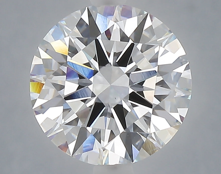 3.08 Carat Round Shaped, Ideal Cut, D Color, VS1 Clarity, IGI Certified Lab Grown Diamond
