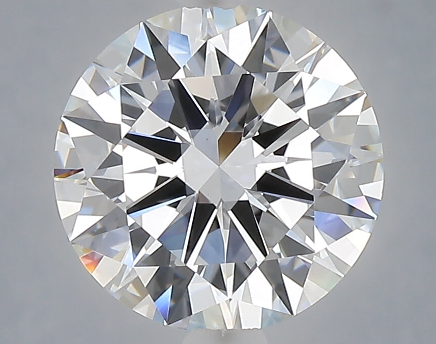3.04 Carat Round Shaped, Excellent Cut, E Color, VS1 Clarity, IGI Certified Lab Grown Diamond