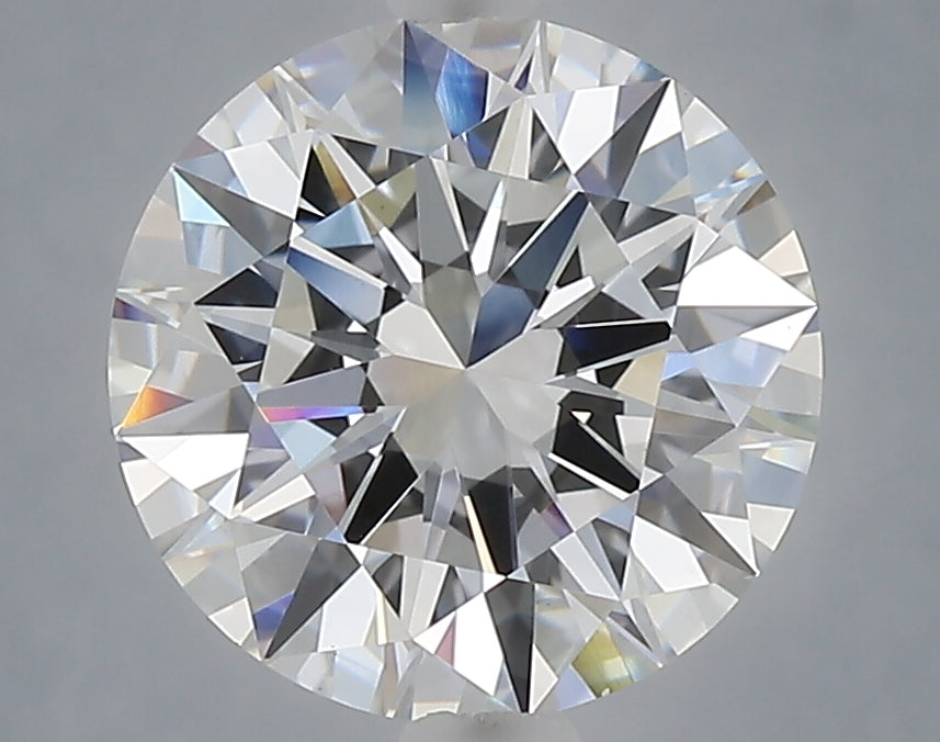 3.04 Carat Round Shaped, Excellent Cut, E Color, VS1 Clarity, IGI Certified Lab Grown Diamond