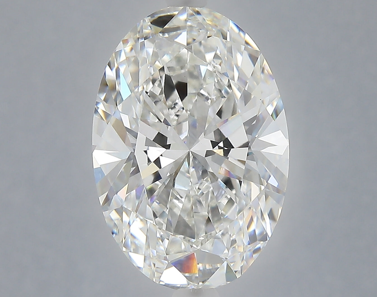 6.00 Carat Oval Shaped, Ideal Cut, F Color, VVS2 Clarity, IGI Certified Lab Grown Diamond