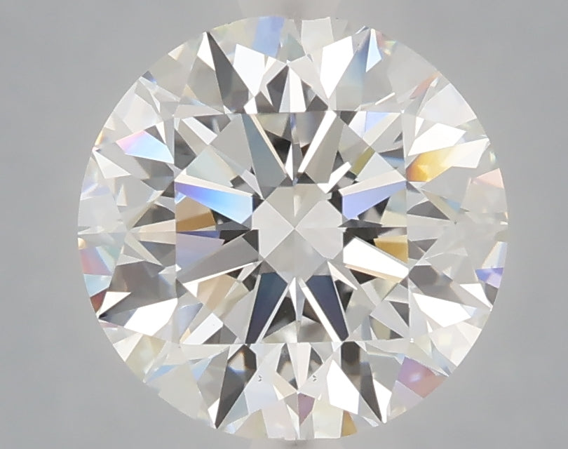 3.03 Carat Round Shaped, Ideal Cut, E Color, VS1 Clarity, IGI Certified Lab Grown Diamond