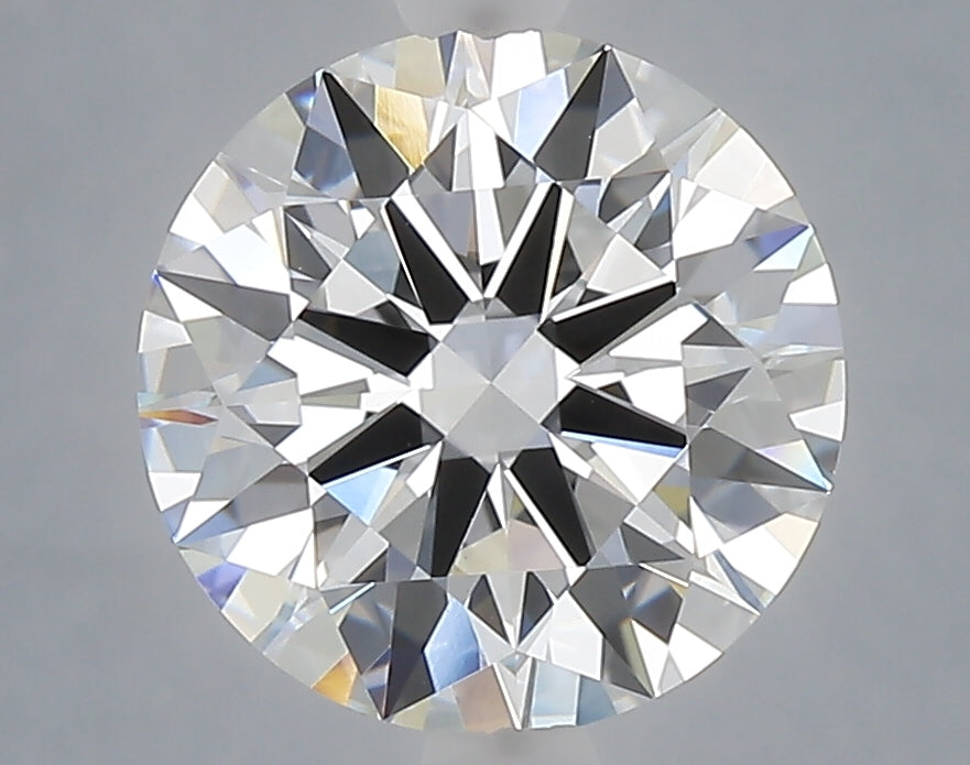 3.03 Carat Round Shaped, Excellent Cut, E Color, VVS2 Clarity, IGI Certified Lab Grown Diamond