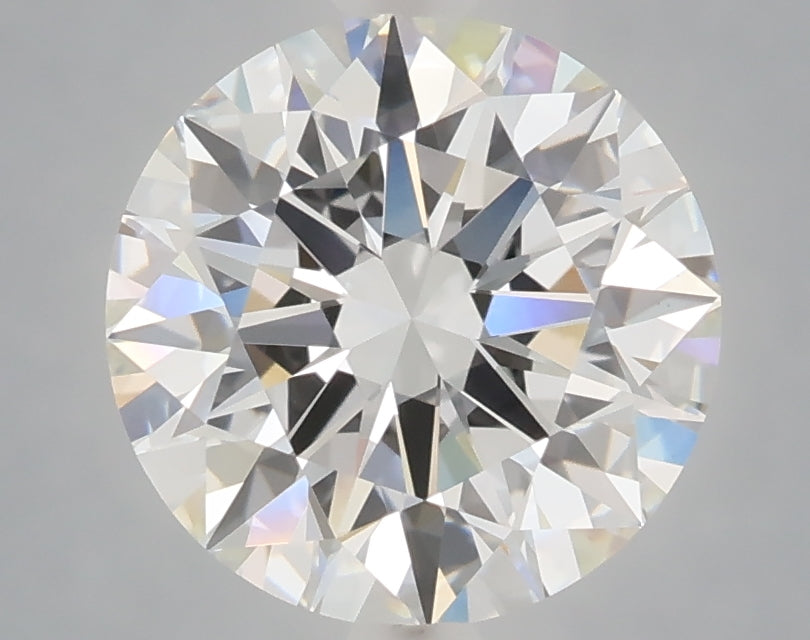 3.03 Carat Round Shaped, Excellent Cut, E Color, VVS2 Clarity, IGI Certified Lab Grown Diamond