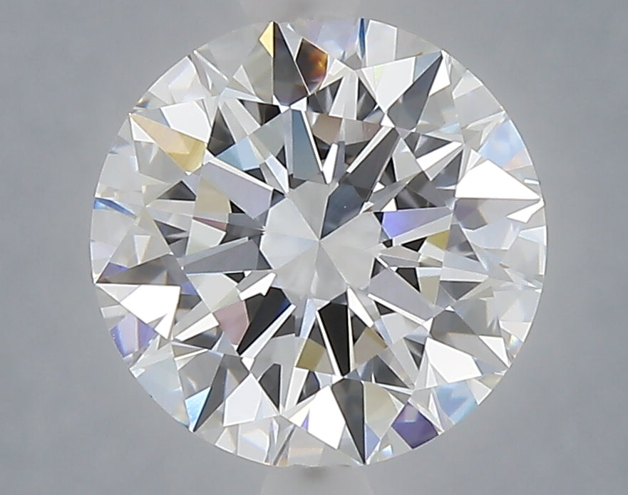 3.04 Carat Round Shaped, Excellent Cut, E Color, VVS2 Clarity, IGI Certified Lab Grown Diamond