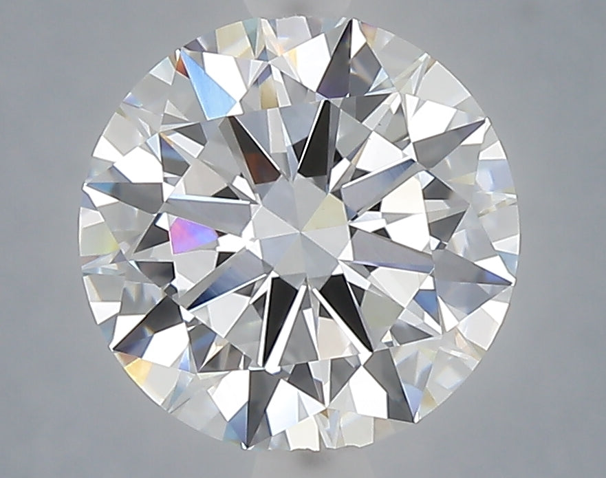 3.02 Carat Round Shaped, Excellent Cut, E Color, VVS2 Clarity, IGI Certified Lab Grown Diamond