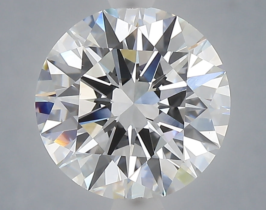 3.04 Carat Round Shaped, Excellent Cut, E Color, VVS2 Clarity, IGI Certified Lab Grown Diamond