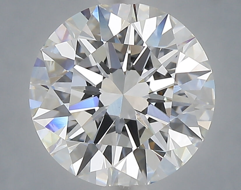 3.02 Carat Round Shaped, Excellent Cut, E Color, VVS2 Clarity, IGI Certified Lab Grown Diamond