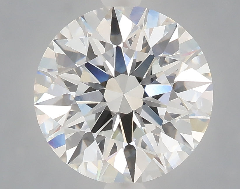 3.03 Carat Round Shaped, Excellent Cut, E Color, VVS2 Clarity, IGI Certified Lab Grown Diamond