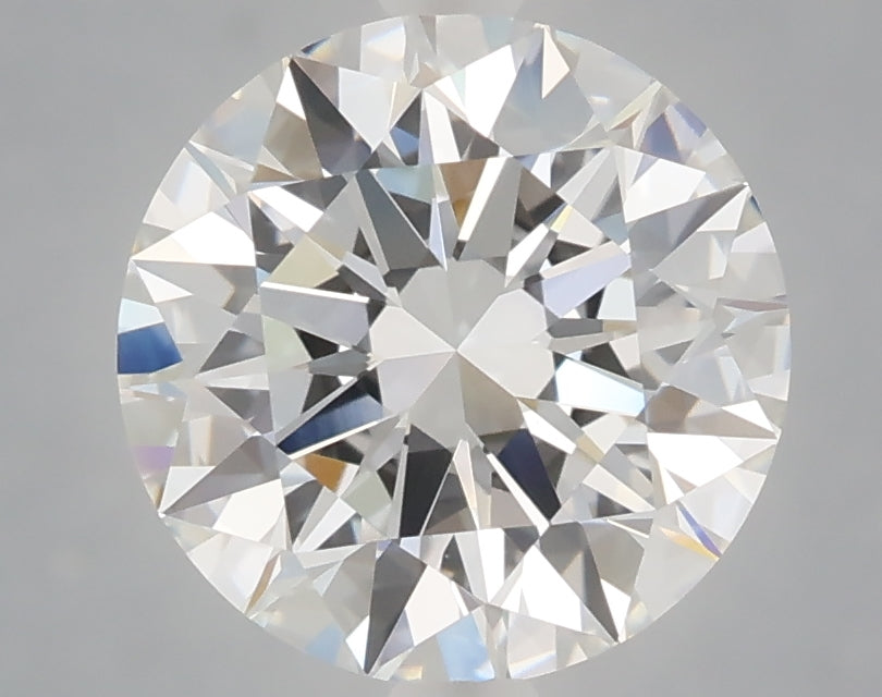3.07 Carat Round Shaped, Excellent Cut, E Color, VVS2 Clarity, IGI Certified Lab Grown Diamond